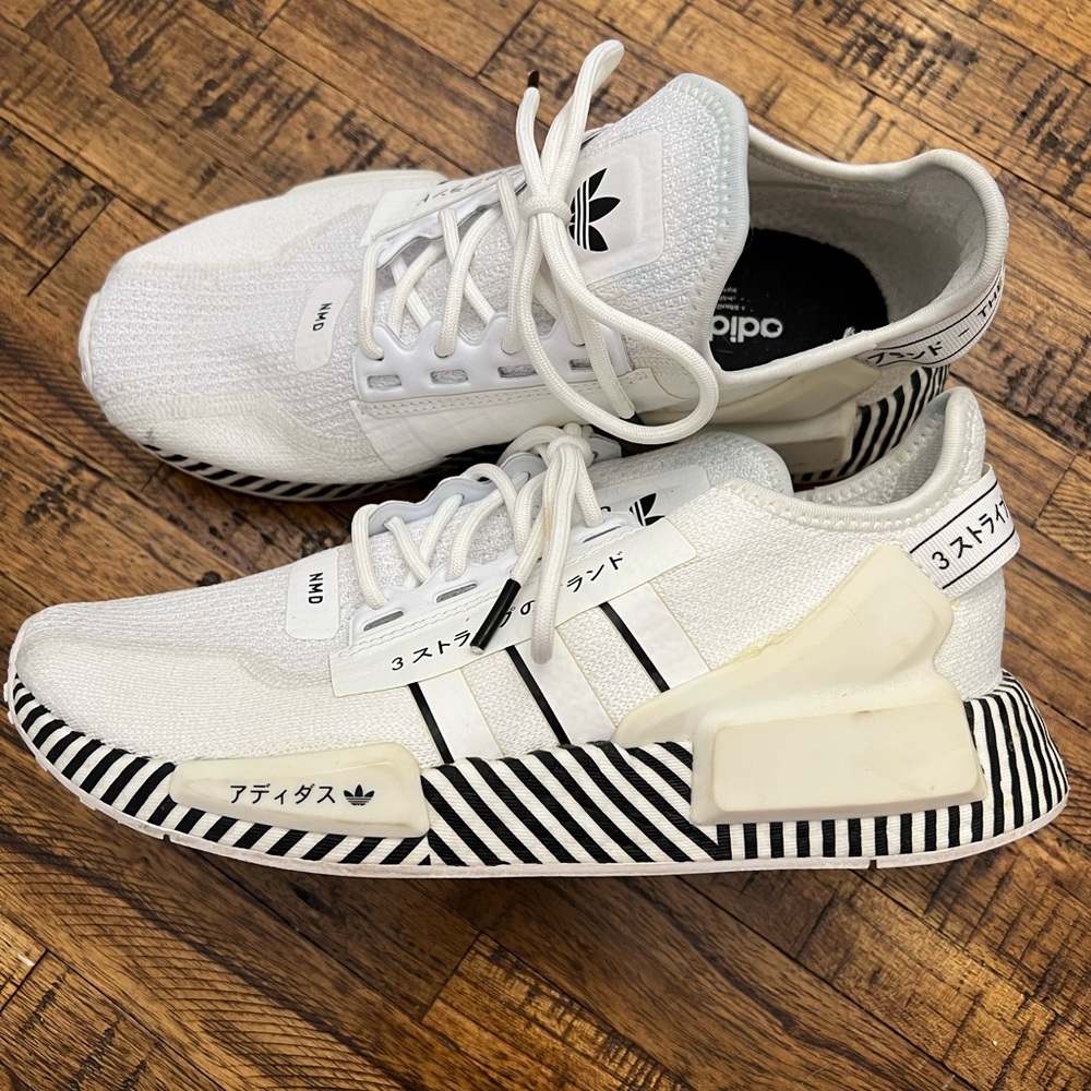 adidas NMD R1 V2 Dazzle Pack Camo White